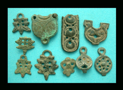 DIY, Avars Belt and Strap Adornments, c. 7th-8th Cent AD, 10-Pack!